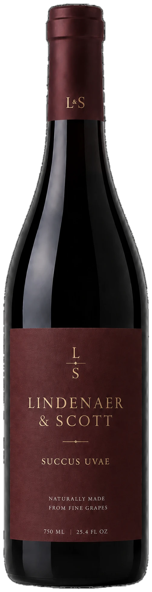Succus Uvae Rosso in a wine bottle